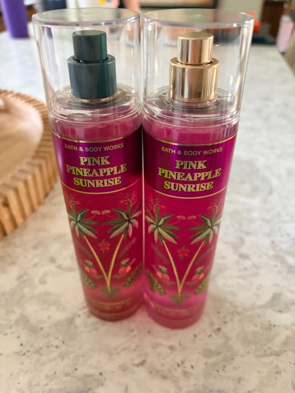 Bath & Body Works. Pink Pineapple Sunrise Body Spray x 2